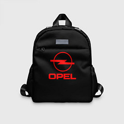 Детский рюкзак Opel red logo auto, цвет: 3D-принт