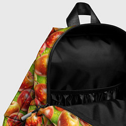 Детский рюкзак Вкусные яблоки паттерн, цвет: 3D-принт — фото 2