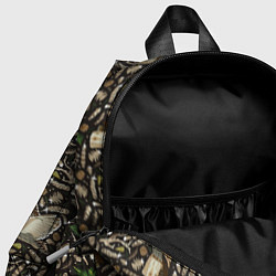 Детский рюкзак Совы в сосновом лесу, цвет: 3D-принт — фото 2