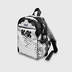 Детский рюкзак AC DC текстура рок, цвет: 3D-принт — фото 2