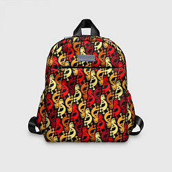 Детский рюкзак Кокопелли - паттерн, цвет: 3D-принт