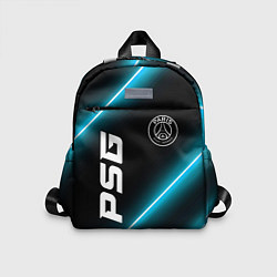 Детский рюкзак PSG неоновые лампы, цвет: 3D-принт