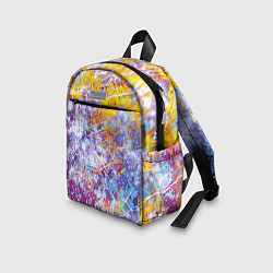 Детский рюкзак Абстракция - colorful madness, цвет: 3D-принт — фото 2