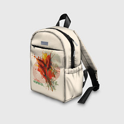 Детский рюкзак Морковь акварельные кляксы, цвет: 3D-принт — фото 2