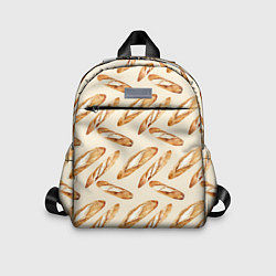 Детский рюкзак The baguette pattern, цвет: 3D-принт