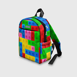 Детский рюкзак Блоки цветового конструктора, цвет: 3D-принт — фото 2