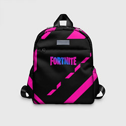 Детский рюкзак Fortnite geometry pink, цвет: 3D-принт