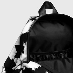 Детский рюкзак Чётные пятна на белом фоне - минимализм, цвет: 3D-принт — фото 2