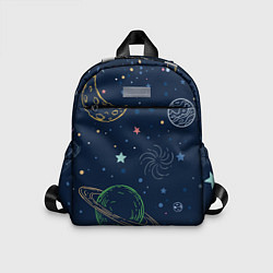 Детский рюкзак Планеты и созвездия в космосе