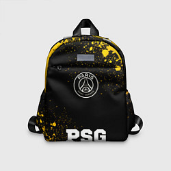 Детский рюкзак PSG - gold gradient по-центру, цвет: 3D-принт