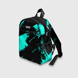 Детский рюкзак Неоновые краски текстура, цвет: 3D-принт — фото 2