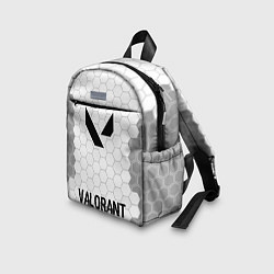 Детский рюкзак Valorant glitch на светлом фоне по-центру, цвет: 3D-принт — фото 2