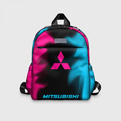 Детский рюкзак Mitsubishi - neon gradient по-центру