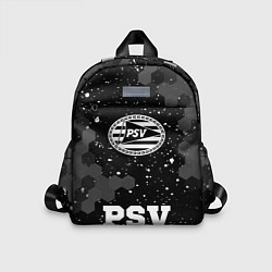 Детский рюкзак PSV sport на темном фоне по-центру, цвет: 3D-принт