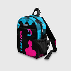 Детский рюкзак Deadlock - neon gradient вертикально, цвет: 3D-принт — фото 2