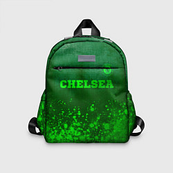 Детский рюкзак Chelsea - green gradient посередине, цвет: 3D-принт