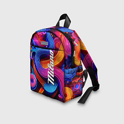 Детский рюкзак Colourful abstraction - Milano, цвет: 3D-принт — фото 2