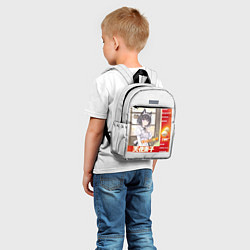 Детский рюкзак Твой кошка жена - аниме партия мем, цвет: 3D-принт — фото 2