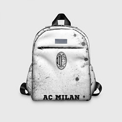 Детский рюкзак AC Milan - white gradient по-центру, цвет: 3D-принт