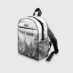 Детский рюкзак The Sims - white gradient посередине, цвет: 3D-принт — фото 2