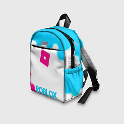 Детский рюкзак Roblox neon gradient style по-центру, цвет: 3D-принт — фото 2