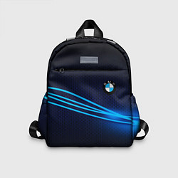 Детский рюкзак BMW line blue, цвет: 3D-принт