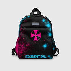 Детский рюкзак Resident Evil - neon gradient по-центру