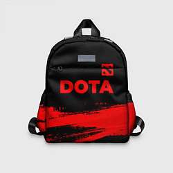 Детский рюкзак Dota - red gradient посередине