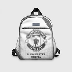 Детский рюкзак Manchester United - white gradient, цвет: 3D-принт