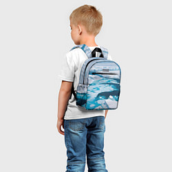 Детский рюкзак Арктический лед, цвет: 3D-принт — фото 2
