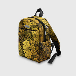 Детский рюкзак Золотые подсолнухи, цвет: 3D-принт — фото 2