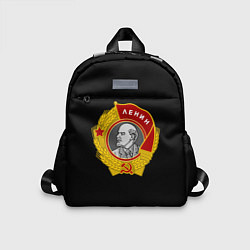 Детский рюкзак СССР логотип герб, цвет: 3D-принт