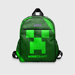 Детский рюкзак Minecraft - green gradient