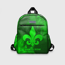 Детский рюкзак Saints Row - green gradient