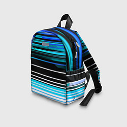 Детский рюкзак Разноцветные вертикальные линии, цвет: 3D-принт — фото 2