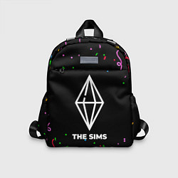 Детский рюкзак The Sims конфети, цвет: 3D-принт