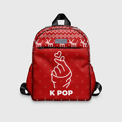 Детский рюкзак Новогодний K Pop с оленями