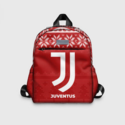 Детский рюкзак Новогодний Juventus, цвет: 3D-принт