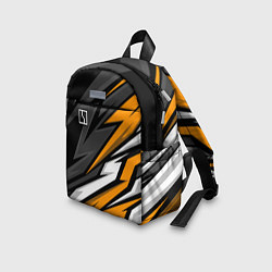 Детский рюкзак Zeekr - orange colors, цвет: 3D-принт — фото 2