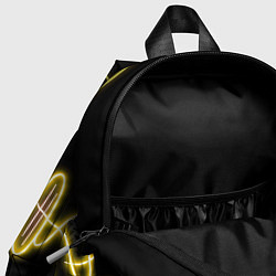 Детский рюкзак Неоновый микрофон, цвет: 3D-принт — фото 2