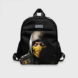 Детский рюкзак Mortal kombat Scorpion - кто следующий, цвет: 3D-принт