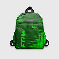 Детский рюкзак FAW - green gradient вертикально