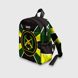 Детский рюкзак Мотострелковые войска: шеврон без текста, цвет: 3D-принт — фото 2
