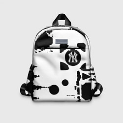 Детский рюкзак New York yankees - baseball team pattern, цвет: 3D-принт