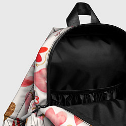 Детский рюкзак Любовный паттерн, цвет: 3D-принт — фото 2
