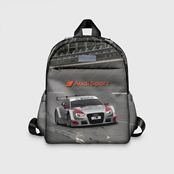 Детский рюкзак Автогонки на шорт-треке Audi sport racing team, цвет: 3D-принт