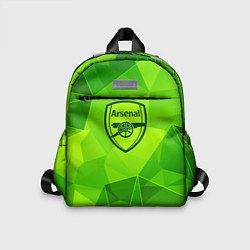 Детский рюкзак Arsenal green poly, цвет: 3D-принт