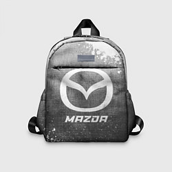 Детский рюкзак Mazda - grey gradient, цвет: 3D-принт