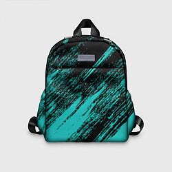 Детский рюкзак The color is black and light blue