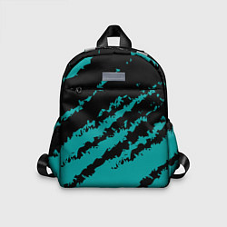 Детский рюкзак The color is black and light blue